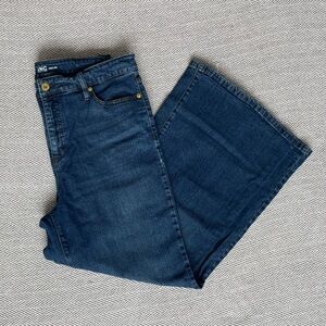 INC International Concepts Dark Blue Flare Jeans